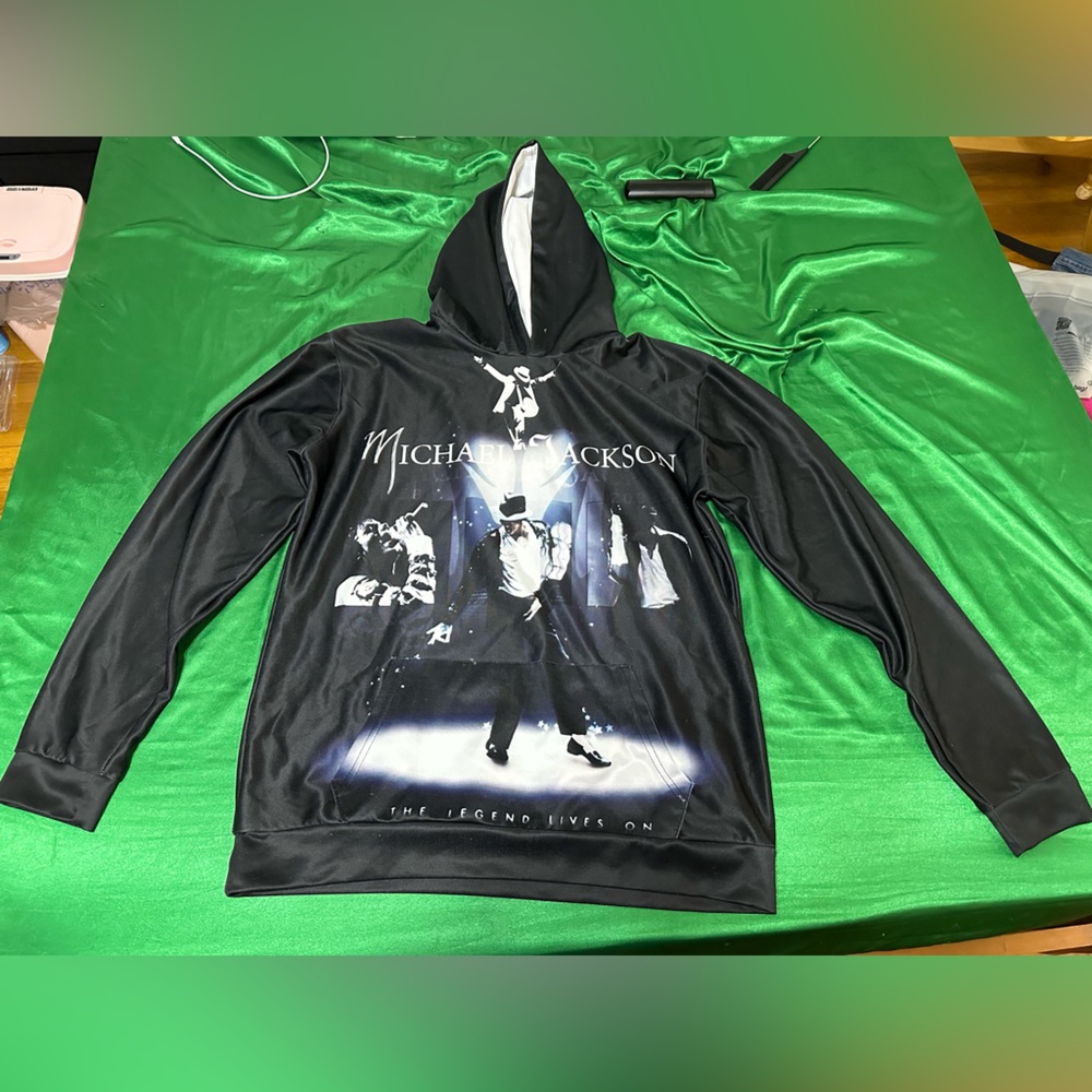 Michael Jackson Hoodie Size 2XL Black